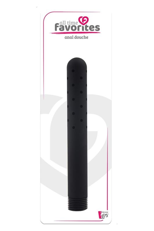 Насадка для анального душу Dreamtoys Favorites чорна вид 4
