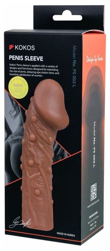 Насадка на пеніс Kokos 16,5 см. PS002-L вид 4