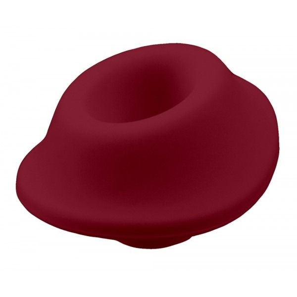 Змінні насадки на Womanizer Premium 2 та Classic 2 бордові, розмір S вид 3