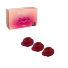 Змінні насадки на Womanizer Premium 2 та Classic 2 бордові, розмір S вид 4