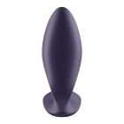 Невеликий анальний смарт-стимулятор Satisfyer Power Plug з вібрацією, фіолетовий вид 7