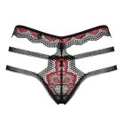 Трусики Obsessive Megies panties black L/XL вид 2