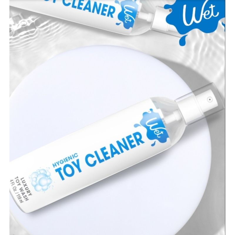 Очиститель для секс-игрушек без спирта Wet Toy Cleaner, на водной основе, 118 мл вид 3