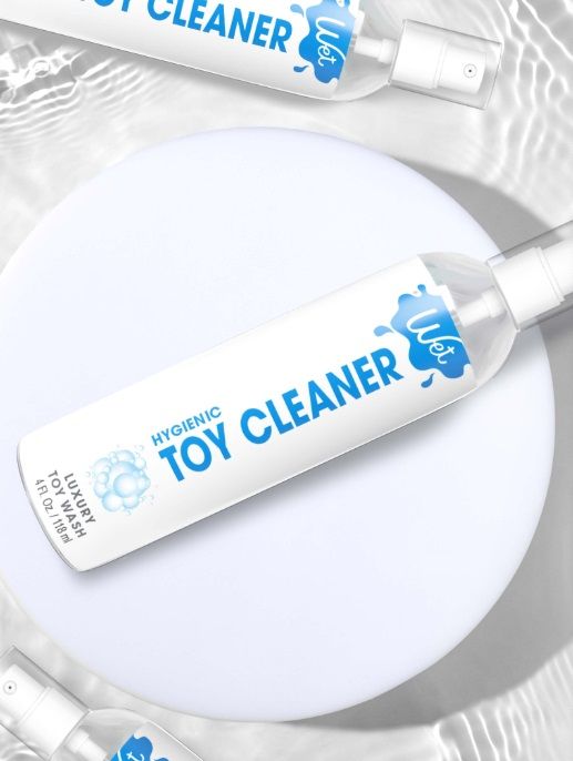 Очиститель для секс-игрушек без спирта Wet Toy Cleaner, на водной основе, 236 мл вид 5