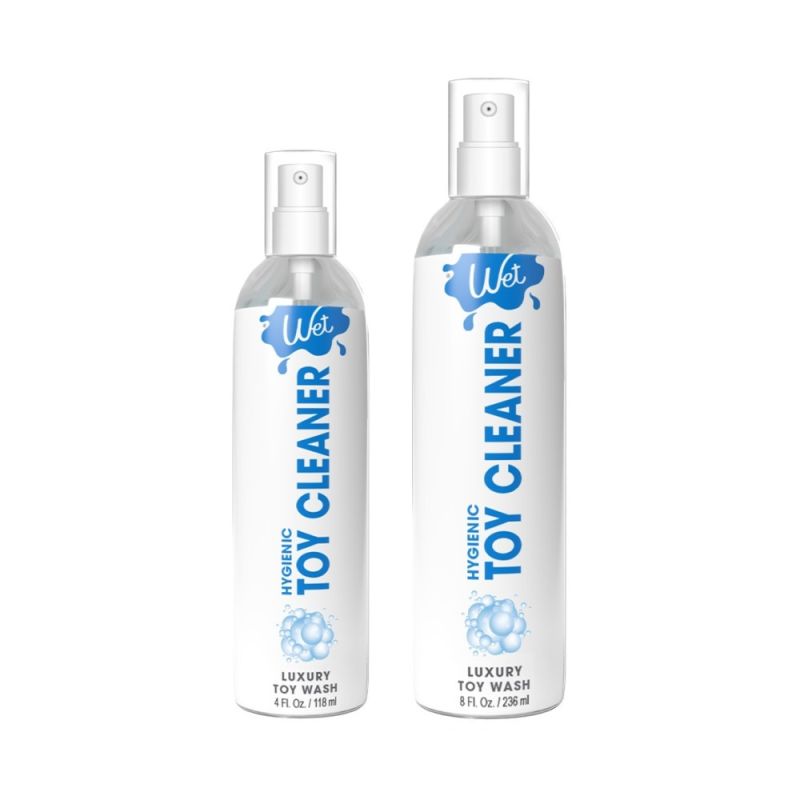 Очиститель для секс-игрушек без спирта Wet Toy Cleaner, на водной основе, 236 мл вид 3