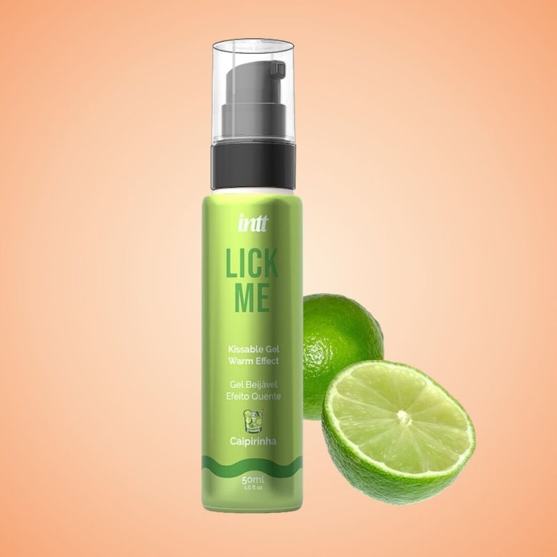 Оральный гель со вкусом кайпириньи Intt Lick Me Caipirinha с согревающим эффектом, 50 мл вид 3