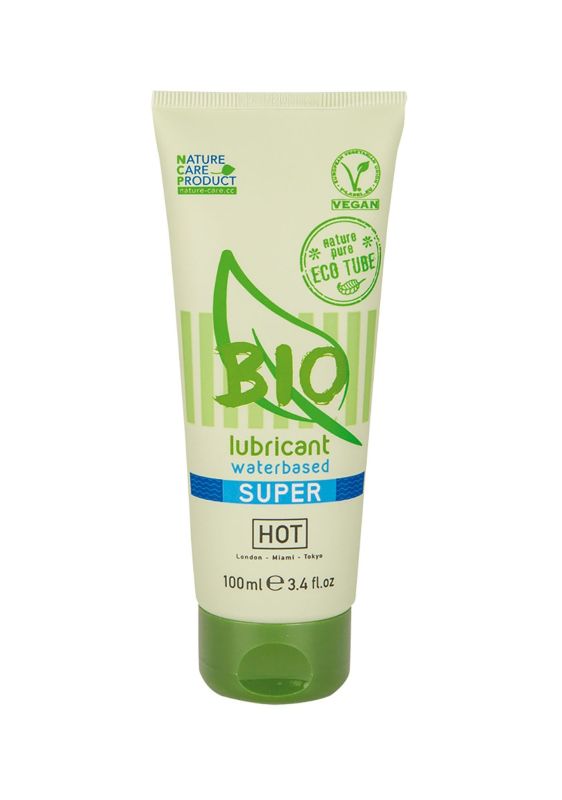 Органічний лубрикант на водній основі Hot Bio Lube Super, 100 мл вид 2