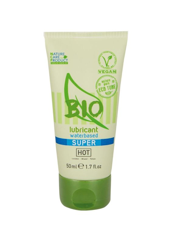 Органічний лубрикант на водній основі Hot Bio Lube Super, 50 мл вид 2