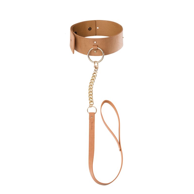 Нашийник MAZE - Wide Choker Brown вид 8