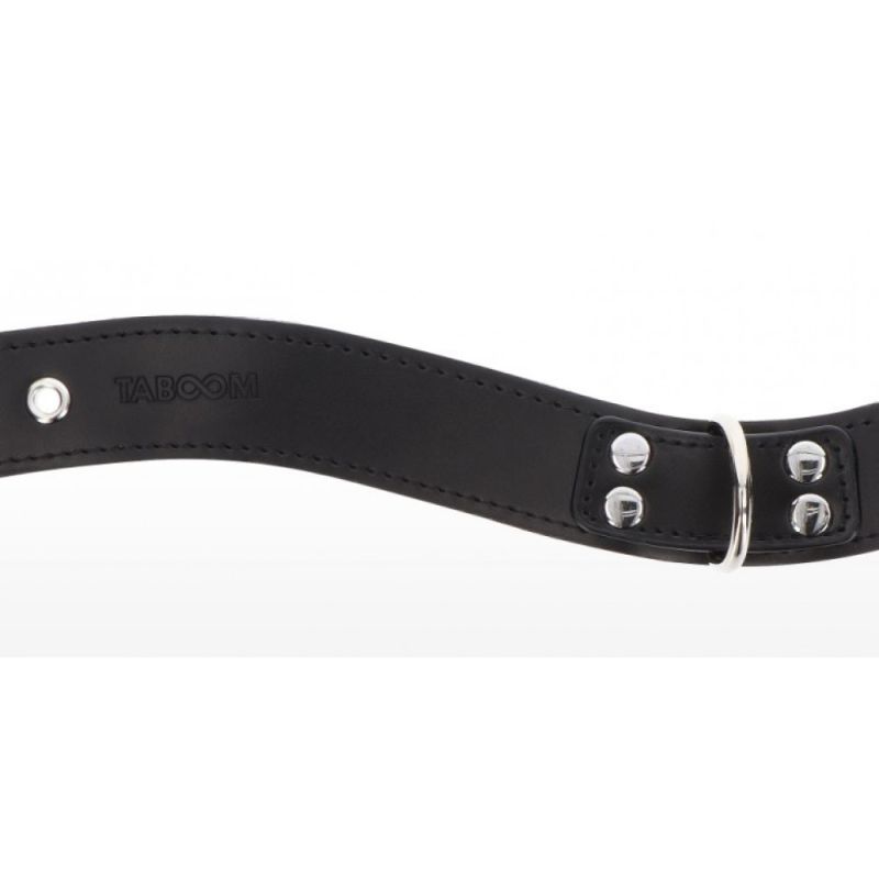 Ошейник с фиксатором Taboom, черный вид 6