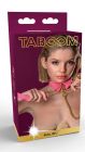 Нашийник з повідцем Taboom Malibu Collar and Leash з веганської шкіри, рожевий вид 2