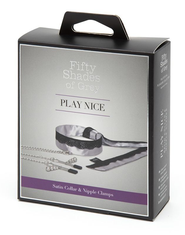 Нашийник із затискачами на соски Fifty Shades of Grey Play Nice вид 6