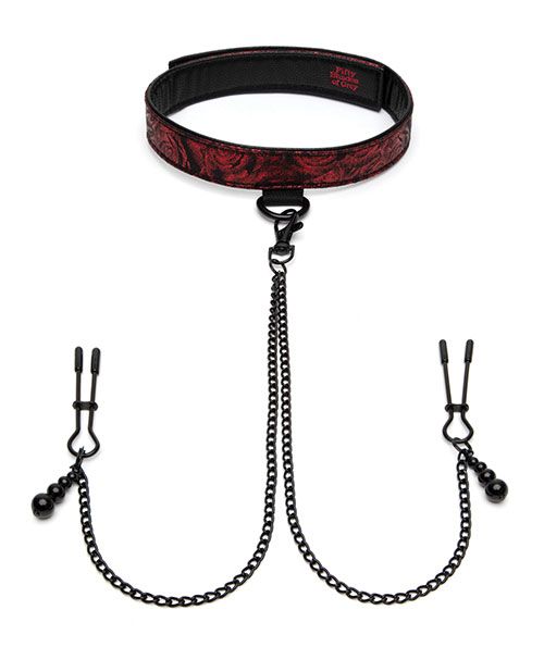 Нашийник із затискачами на соски Sweet Anticipation Fifty Shades of Grey Collar Nipp вид 2