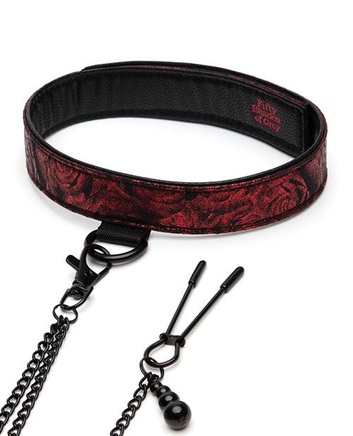 Нашийник із затискачами на соски Sweet Anticipation Fifty Shades of Grey Collar Nipp вид 4