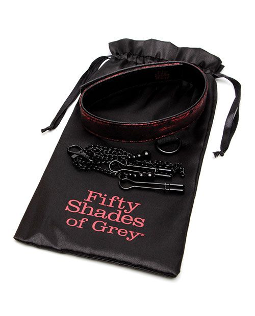 Нашийник із затискачами на соски Sweet Anticipation Fifty Shades of Grey Collar Nipp вид 5