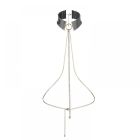 Ожерелье-ошейник с цепочкой Bijoux Indiscrets черное, 59 см вид 4