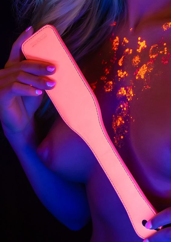 Паддл Taboom Glow In the Dark, светящийся в темноте, розовый, 32 см вид 7