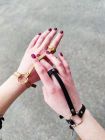 Пара браслетів на зап'ясті та палець Bijoux Indiscrets MAZE Hand Bracelet Harness Brown, екошкіра вид 4