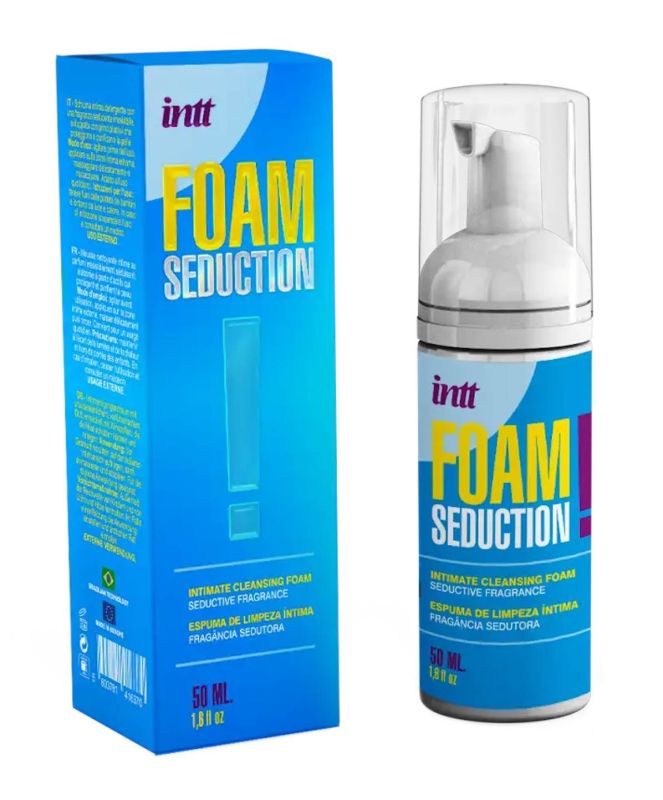 Пена для интимной гигиены Intt FOAM SEDUCTION! унисекс, с ароматом, 50 мл вид 2