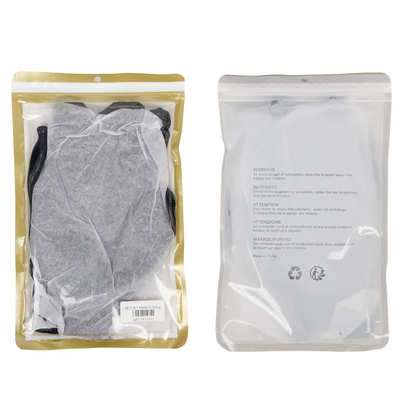 Рукавички мультитекстурні Star Night силіконові, чорні, One Size вид 6