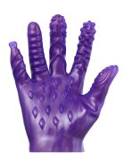 Рукавички мультитекстурні Star Night силіконові, фіолетові, One Size
