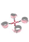 Перекрестная система фиксации Taboom Glow In the Dark Hogtie светящаяся в темноте розовая вид 7