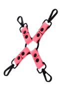Перехресна система фіксації Taboom Glow In the Dark Hogtie рожева, що світиться в темряві, рожева