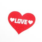 Пестисы для сосков Star Night в форме сердца, красный вид 5