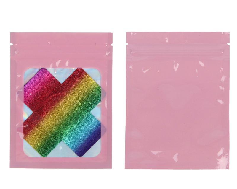 Пестисы на соски Star Night радужные крестики вид 3