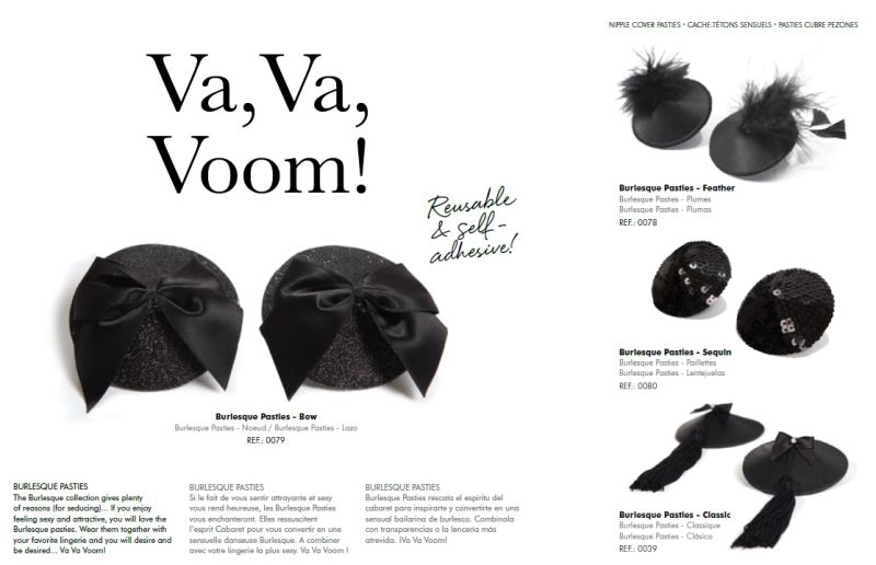 Пестисы с кистями BURLESQUE Bijoux Indiscrets вид 7