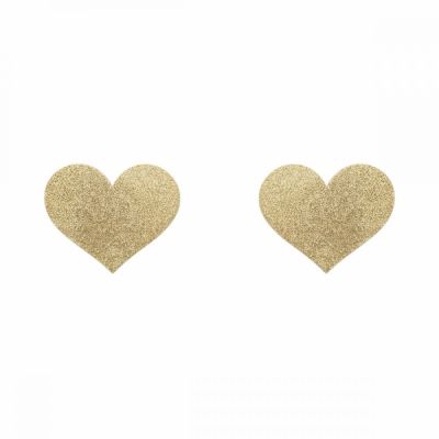 Пестіси у вигляді сердець Bijoux Indiscrets, золотисті