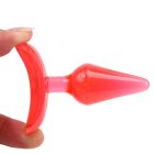 Плаг анальный Chisa MisSweet Basic Training Gun Drops 2", красный вид 7