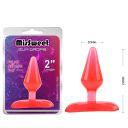 Плаг анальний Chisa MisSweet Basic Training Gun Drops 2", червоний