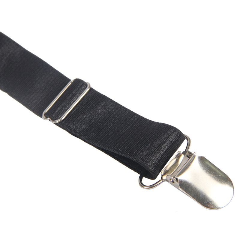 Сукня-костюм Star Night із застібками-блискавками та пажами для панчох, чорний, 5XL (без коробки) вид 12