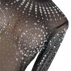 Сукня-міні в камінчиках з горловиною Star Night чорна, M/L вид 5