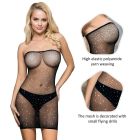 Сукня у сіточку з прикрасами у вигляді страз Star Night чорна XS-M вид 12