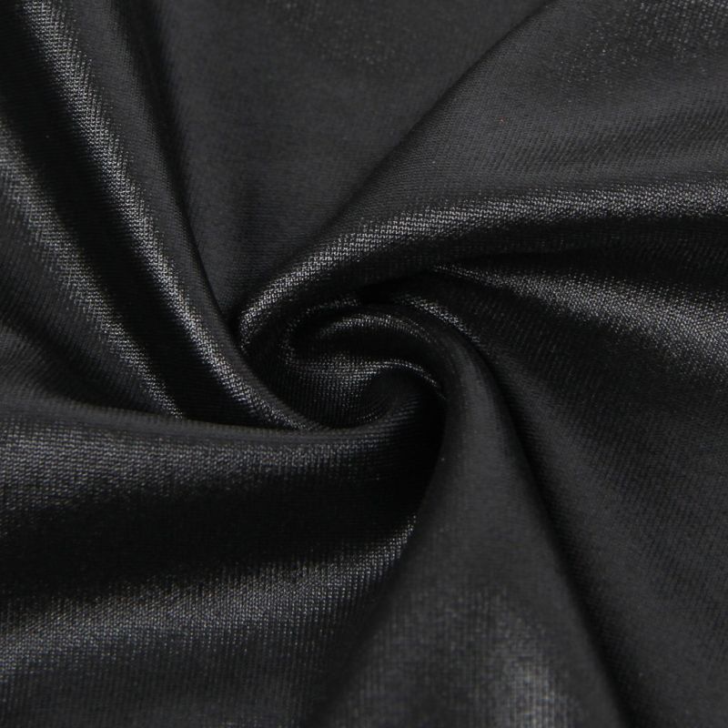 Сукня зі штучної шкіри та ремінцями на руки та шию Star Night з трусиками, чорний, М вид 20