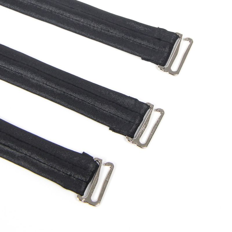 Сукня зі штучної шкіри та ремінцями на руки та шию Star Night з трусиками, чорний, XL вид 15