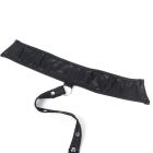 Сукня зі штучної шкіри та ремінцями на руки та шию Star Night з трусиками, чорний, XL вид 16