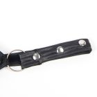 Сукня зі штучної шкіри та ремінцями на руки та шию Star Night з трусиками, чорний, XL вид 17