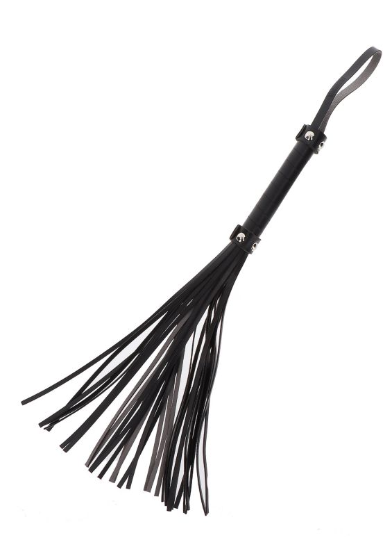 Плеть-флогер Taboom Large Whip чорна, 45 см вид 3