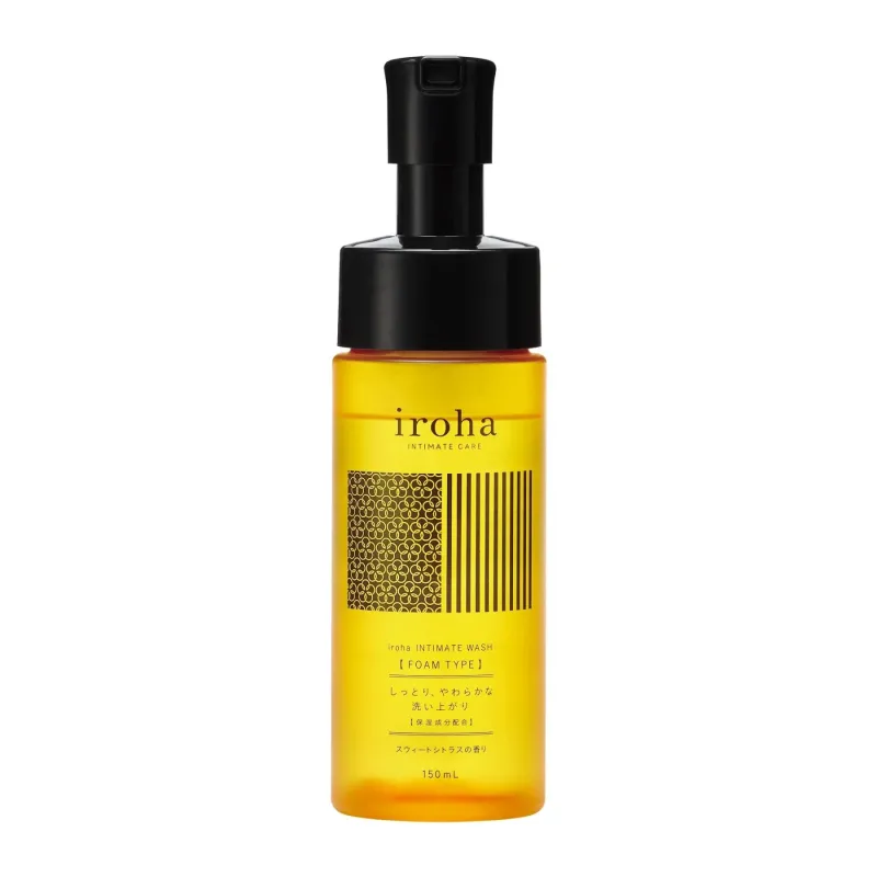 Iroha INTIMATE WASH Sweet Citrus Очищаючий мус для інтимної гігієни 150 мл Солодкий цитрус вид 2