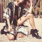 Підтяжки Bijoux Indiscrets MAZE - Suspender Belt Brown O\S вид 4