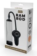 Помпа вакуумная автоматическая Dreamtoys Ramrod с манометром, прозрачная