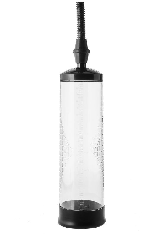 Помпа вакуумная автоматическая Dreamtoys Ramrod с манометром, прозрачная вид 5