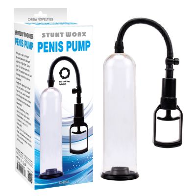 Помпа Chisa Stunt Worx Peins Pump с эрекционным кольцом