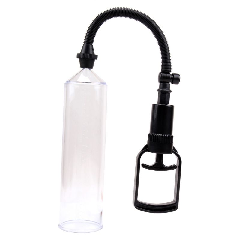 Помпа з ерекційним кільцем насадкою Chisa Stunt Worx Beginner's Power Pump механічна вид 3
