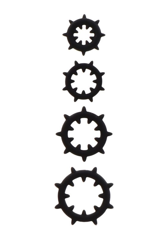 Помпи для сосків Taboom Nipple Play з набором кілець, чорні вид 7