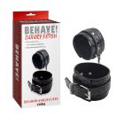 Поножі Chisa Behave!Luxury Fetish з металевою фурнітурою, чорні вид 2
