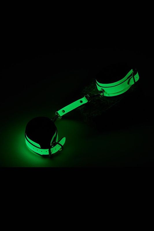 Поножі на кісточки люмінесцентні Dream Toys Radiant Glow In The Dark зелені вид 2